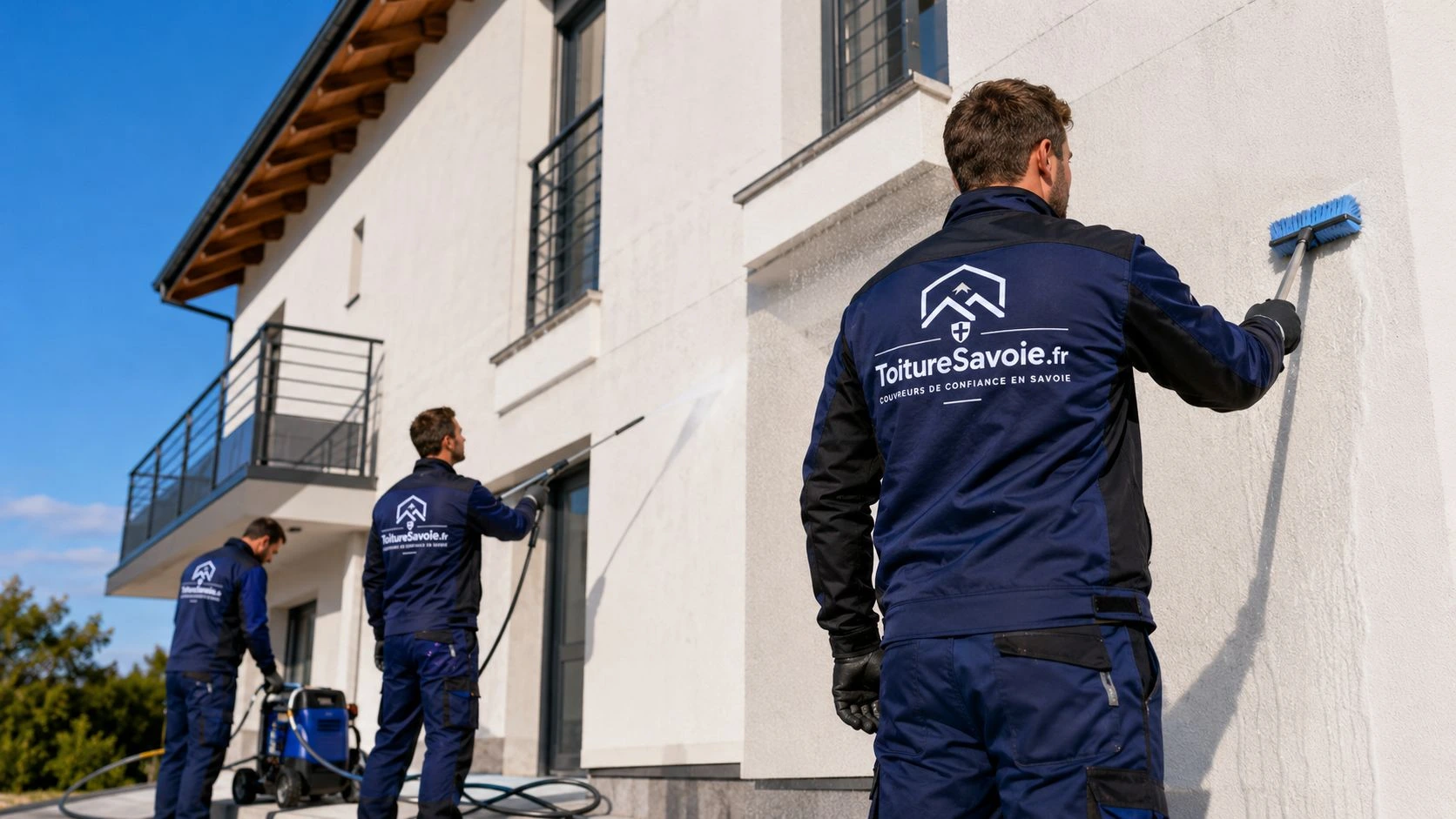 Ravalement de façade en Haute-Savoie