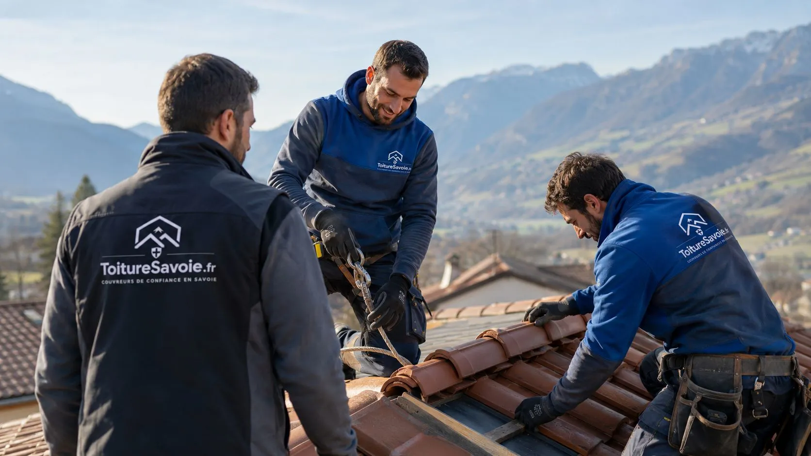 Couvreur en Haute-Savoie sur une rénovation de toiture